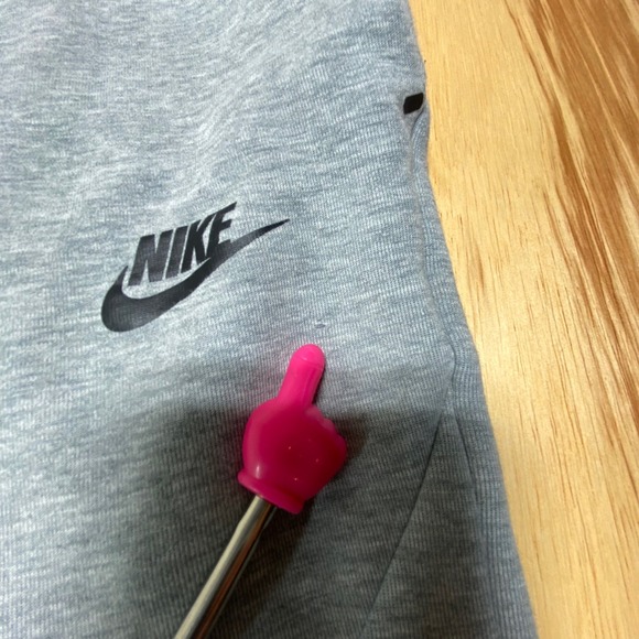 Nike Club Fleece Joggers Heather Grey XL • Nike Sportswear Sweatpants - Picture 6 of 11